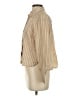 Modern Works Stripes Tan Long Sleeve Blouse Size XS - photo 5