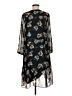 CAbi 100% Polyester Print Black Cocktail Dress Size M - photo 2
