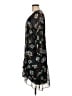 CAbi 100% Polyester Print Black Cocktail Dress Size M - photo 5