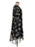 CAbi 100% Polyester Print Black Cocktail Dress Size M - photo 4