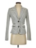 Allegra K Stripes Ivory Blazer Size XS - photo 1