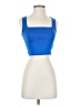 Shein Blue Sleeveless Top Size 2 - photo 1