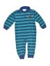 Assorted Brands 100% Cotton Stripes Blue Long Sleeve Onesie 12-18 MO / 18 MO - photo 1