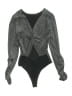 Unbranded Silver Bodysuit Size S - photo 1
