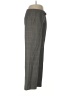 Barbara Bui 100% Wool/laine Plaid Gray Wool Pants Size EU (FR) 40 / US 8 - photo 4