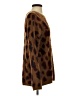 I. Joah 100% Acrylic Animal Print Brown Pullover Sweater Size S - photo 4