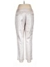 The Limited Metallic Silver Casual Pants Size 10 - photo 2