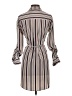 Express Stripes Ivory Casual Dress Size XS - photo 2