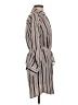 Express Stripes Ivory Casual Dress Size XS - photo 4