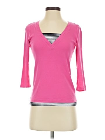Lauren by Ralph Lauren 3/4 Sleeve Top (view 1)