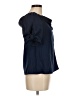 Olivia Grey Blue Short Sleeve Blouse Size M - photo 4