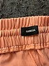 Express 100% Polyester Solid Orange Pink Shorts Size M - photo 3