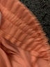 Express 100% Polyester Solid Orange Pink Shorts Size M - photo 4