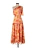Taylor Orange Cocktail Dress Size 6 - photo 1
