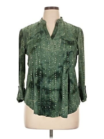 New Directions 3/4 Sleeve Blouse (view 1)