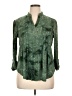 New Directions Stars Green 3/4 Sleeve Blouse Size XL - photo 1