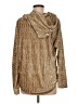 Ethyl Metallic Gold Pullover Sweater Size M - photo 2