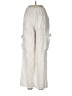 Happily Grey Ivory Cargo Pants Size M - photo 2