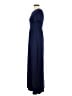 Unbranded Solid Blue Casual Dress Size S - photo 5