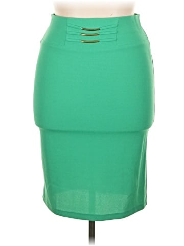 Ashley Blue Formal Skirt (view 1)