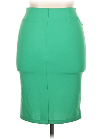 Ashley Blue Formal Skirt (view 2)