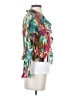 Caelian 100% Polyester Teal 3/4 Sleeve Blouse Size S - photo 4