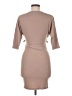 Assorted Brands Solid Tan Cocktail Dress Size M - photo 2