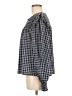 Ann Taylor LOFT Gray Long Sleeve Blouse Size M - photo 5