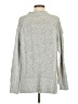 Talbots Chevron-herringbone Gray Turtleneck Sweater Size S - photo 2