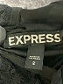 Express 100% Polyester Solid Black Cocktail Dress Size 2 - photo 4