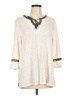 Chico's Ivory 3/4 Sleeve Top Size Lg (2) - photo 1