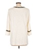 Chico's Ivory 3/4 Sleeve Top Size Lg (2) - photo 2