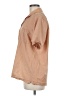Lekha Tan Short Sleeve Blouse Size M - photo 5