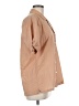 Lekha Tan Short Sleeve Blouse Size M - photo 4