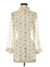 I.N. Studio 100% Polyester Ivory Long Sleeve Blouse Size S - photo 1