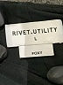 RIVET.UTILITY 100% Rayon Solid Black Jumpsuit Size L - photo 4