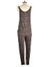 Tiny 100% Rayon Paisley Brown Jumpsuit Size XS - photo 2