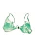 Shein Tie-dye Green Swimsuit Top Size M - photo 2