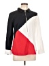 Tommy Hilfiger 100% Cotton Color Block Red Track Jacket Size L - photo 1