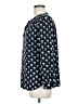 Ann Taylor LOFT Blue Long Sleeve Blouse Size M - photo 5