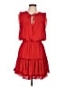The Impeccable Pig 100% Polyester Red Casual Dress Size L - photo 1