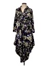 Kozan Print Multi Color Black Casual Dress Size XS - photo 1