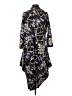 Kozan Print Multi Color Black Casual Dress Size XS - photo 2