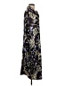 Kozan Print Multi Color Black Casual Dress Size XS - photo 4
