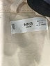 MNG 100% Cotton Solid Tan Jacket Size L - photo 6