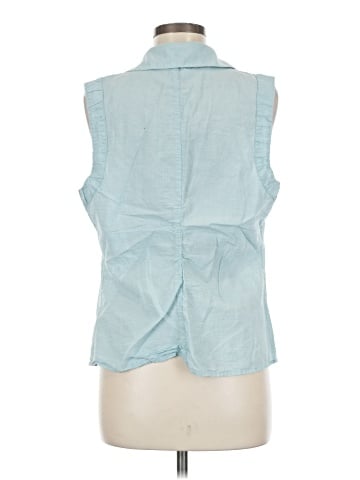 CAbi Sleeveless Button-Down Shirt (view 2)