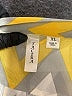 Tacera 100% Polyester Chevron-herringbone Yellow 3/4 Sleeve Blouse Size XL - photo 7