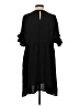 Mittoshop 100% Polyester Solid Black Casual Dress Size S - photo 2