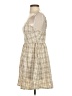 Shein Plaid Tan Casual Dress Size 4 - photo 5