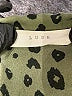 Lush 100% Polyester Animal Print Green 3/4 Sleeve Blouse Size S - photo 7